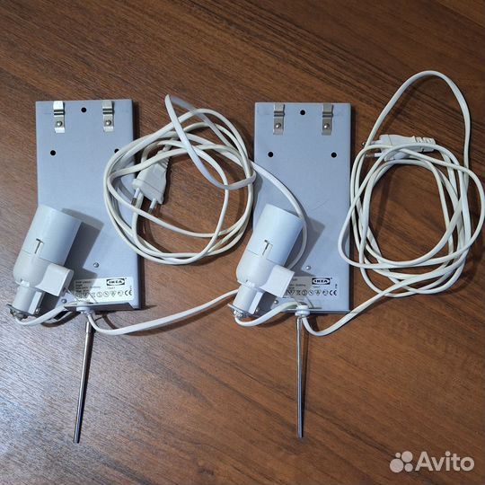 Бра IKEA Orgel без абажура - 2 штуки