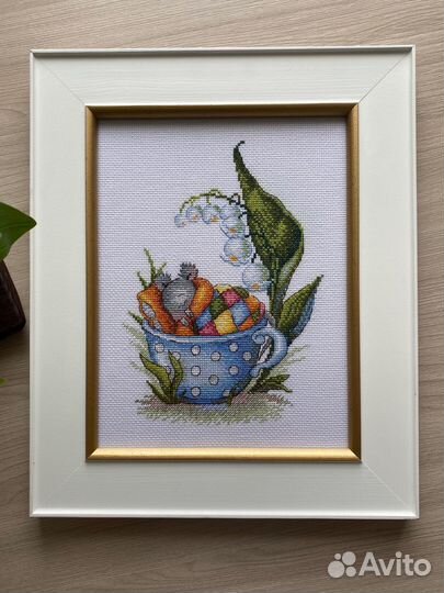 Картина ручной работы вышивка крестиком