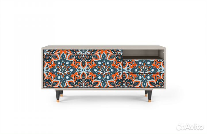 Тв-тумба T7 - Сатин - Fire Beetle