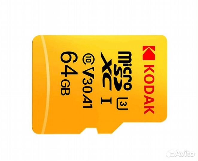 Карта памяти Kodak 4K Ultra HD 64GB