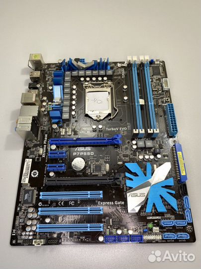 Материнская плата Asus p7p550