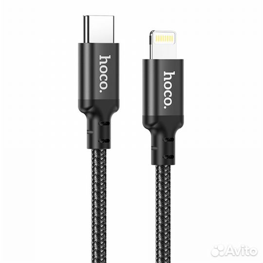 Кабель hoco. X14 USB-C - Lightning, 3 метра