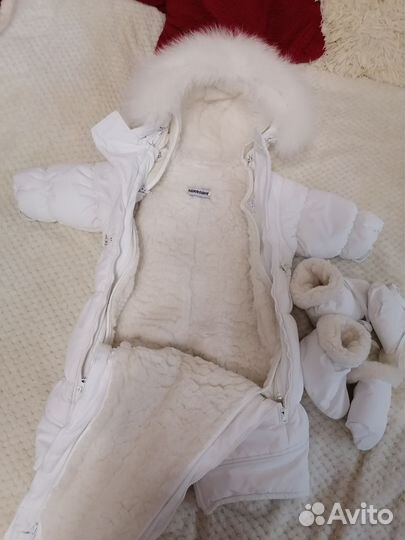 Зимний комбинезон для девочки