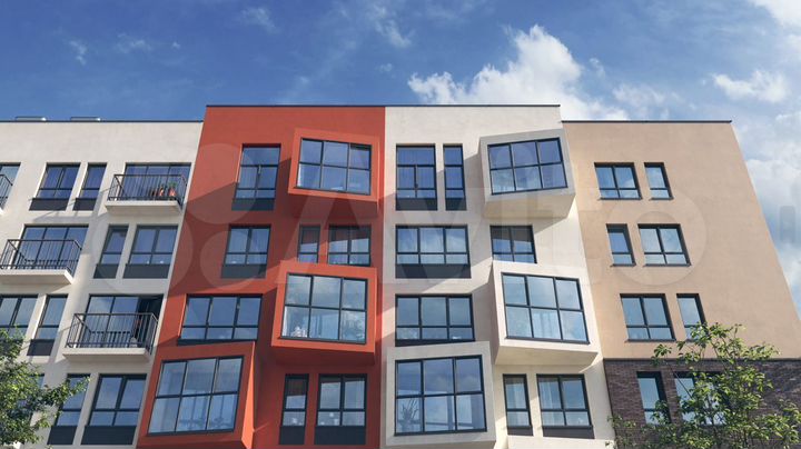 1-к. квартира, 33,4 м², 2/5 эт.