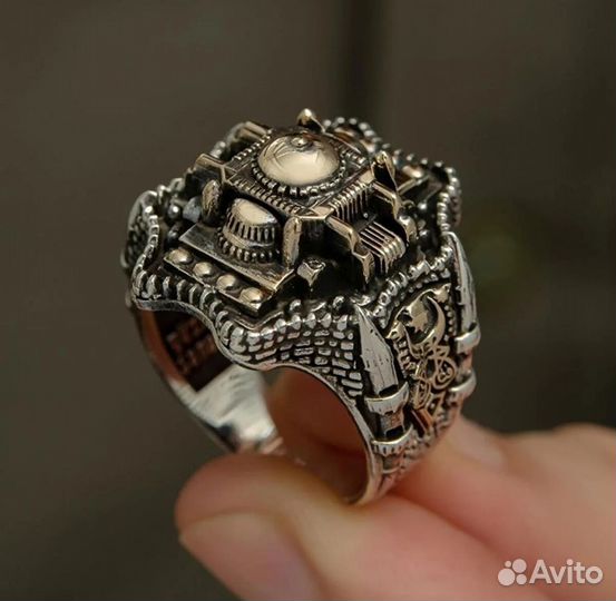 Мужские перстни из серебра