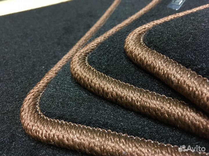 Премиум ковры для BMW 7 F01 2010г. Велюровые