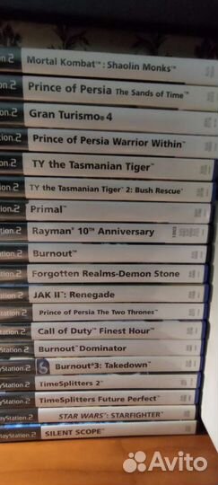 Лицензионные игры ps2