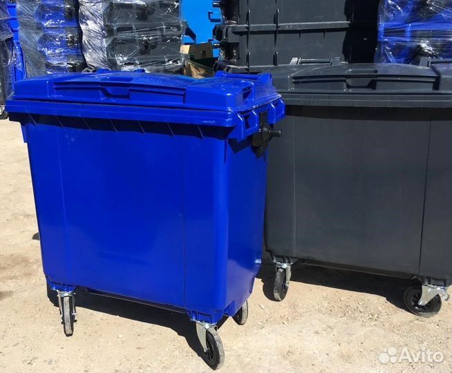 Контейнер для мусора и рсо 660 л