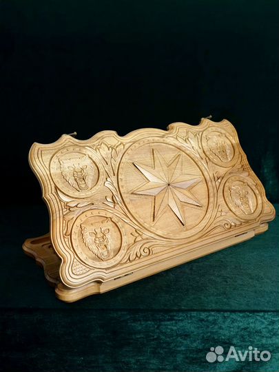 Нарды из ореха ручной работы