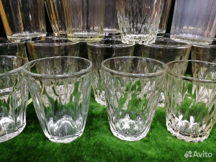 Граненый стакан / стаканы 200-250мл стекло СССР