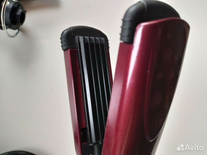 Плойка щипцы rowenta 3 насадки