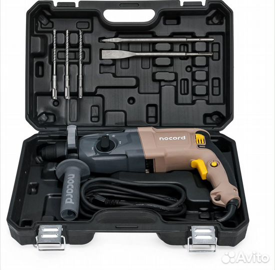 Перфоратор Nocord 800Вт 3Дж в кейсе