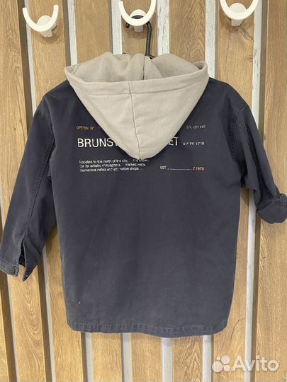 Куртка рубашка zara для мальчика