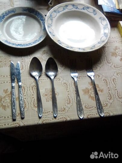 Набор столовых приборов СССР - раритет
