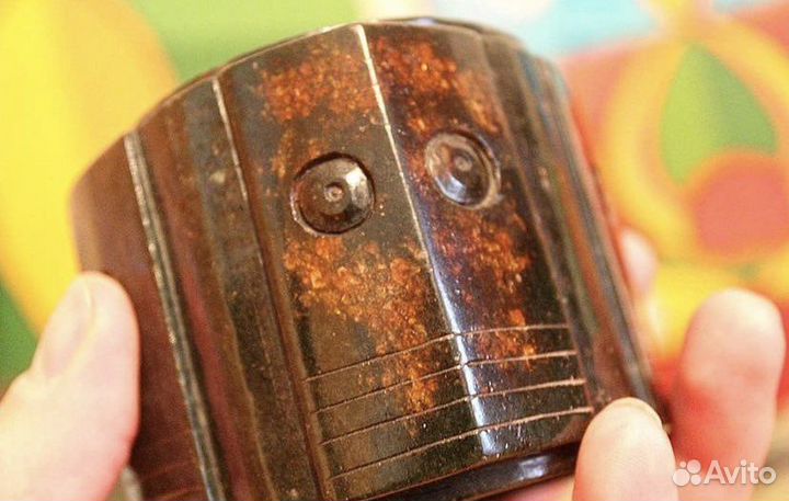 Древний предмет Цзун нефрит Лянчжу