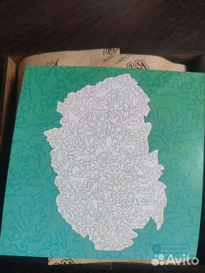 Пазл деревянный