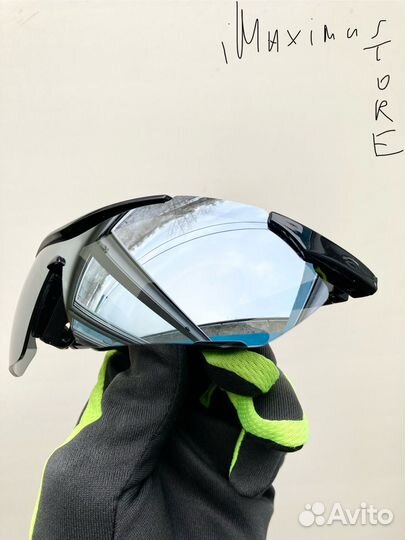 Спортивные очки зеркальные солнцезащитные