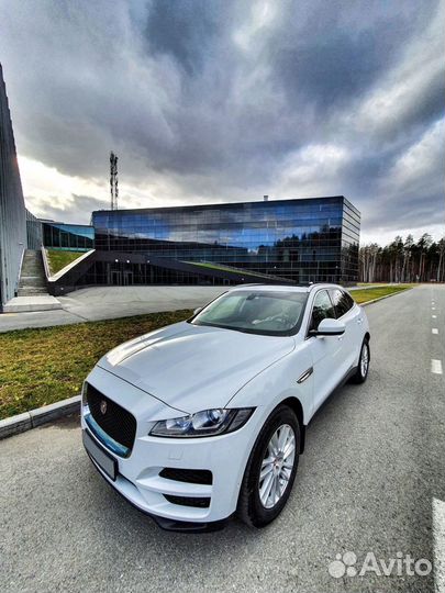 Jaguar F-Pace 2.0 AT, 2016, 110 000 км