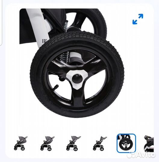 Коляска 2 в 1 babyton