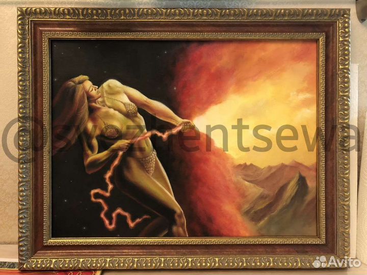 Картина маслом на холсте