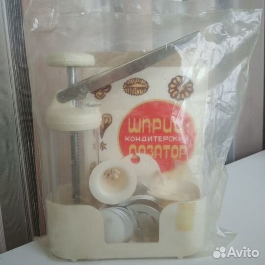 Шприц кондитерский СССР, новый