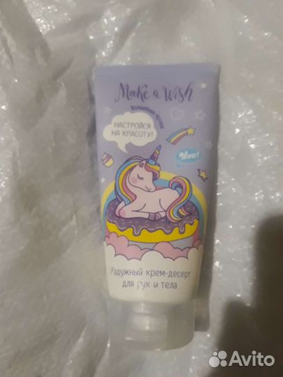 Радужный крем- десерт для рук и тела