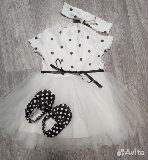 Нарядное платье для девочки 86 размер