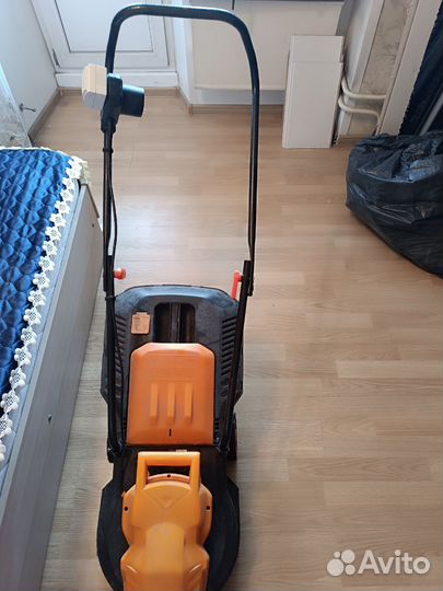 Газонокосилка электрическая patriot бу