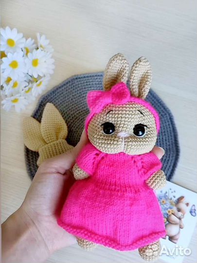 Набор Заяц детская игрушка и грызунок