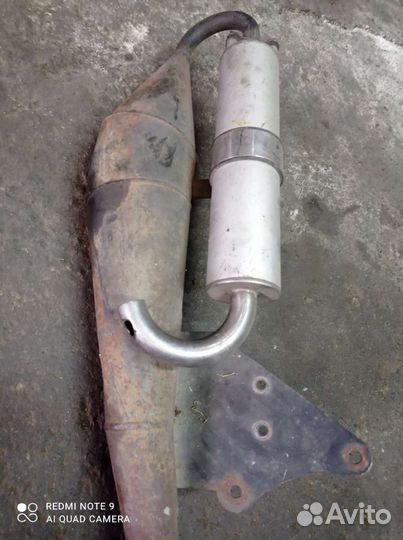 Глушитель на скутер Стелс