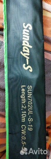 Спиннинг fish season sunday 2.10m/0.5-5gr