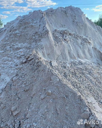 Песок карьерный с доставкой