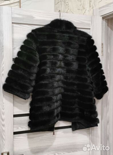 Шуба норковая рукав 3 4