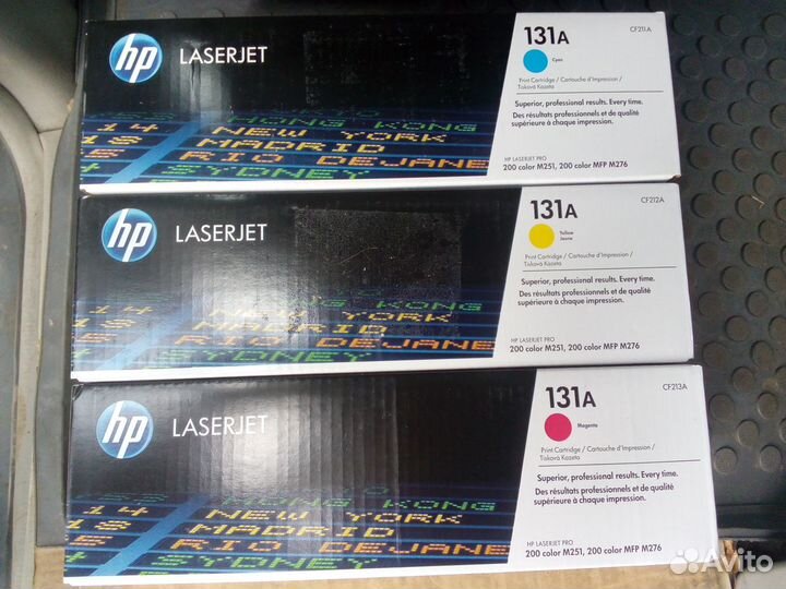 Картриджи HP