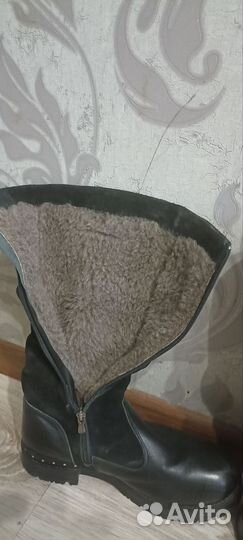 Сапоги зимние для девочки подростка