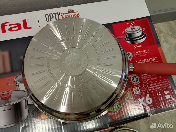 Набор посуды tefal opti'space