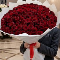 101 голландская высокая Роза, Москва