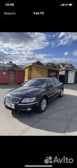 Volkswagen Phaeton 3.2 AT, 2008, битый, 300 000 км
