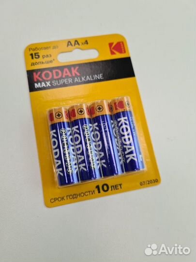 Элемент питания kodak MAX LR6-4BL