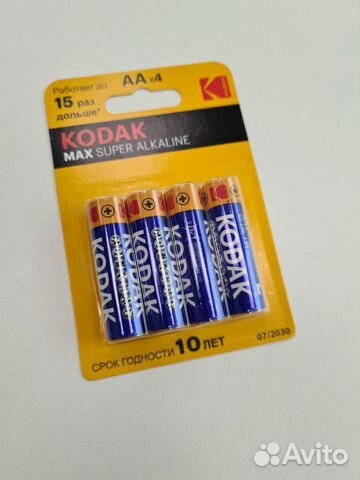 Элемент питания kodak MAX LR6-4BL