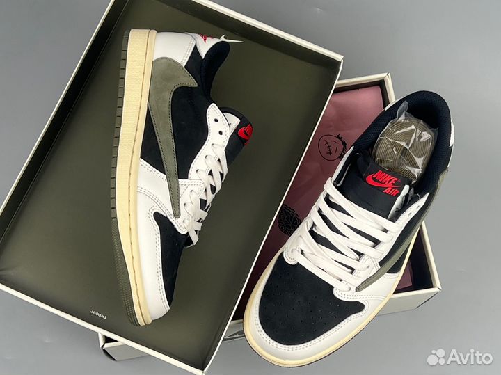 Travis Scott x Nike Air Jordan 1 Low OG Olive S