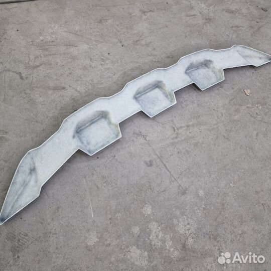 Сплиттер переднего бампера haval F7 F7X