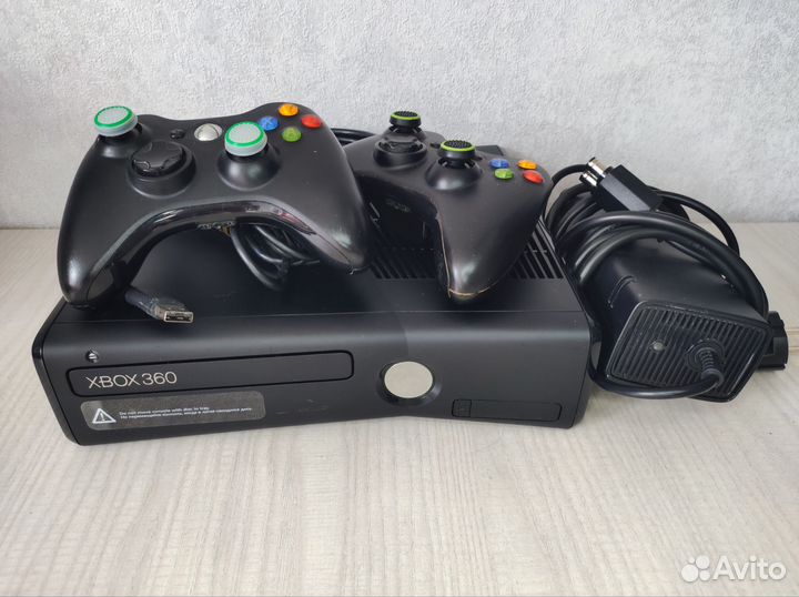Xbox 360 500Gb 2геймпада 67игр