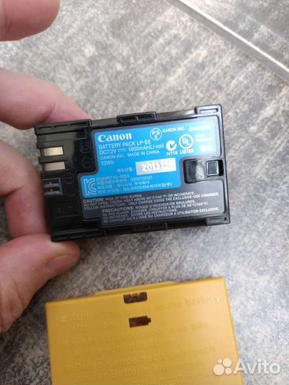 Аккумулятор Canon lp-e6