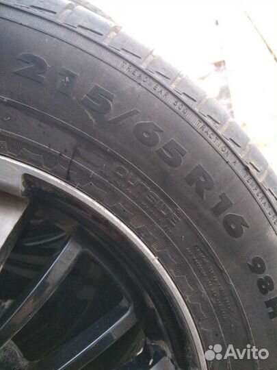 Колёса 4 шт.Литые диски с резиной Нокиан нордман