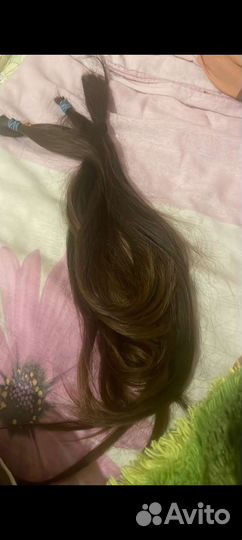 Волосы для наращивания 40см детские не крашеные