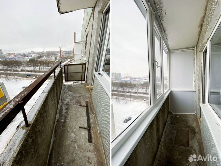 Окна рехау на заказ / остекление балконов и лоджий