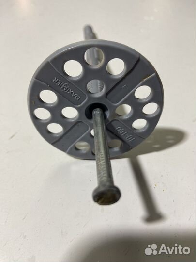 Дюбель с металлическим гвоздем Daxmer 10x160