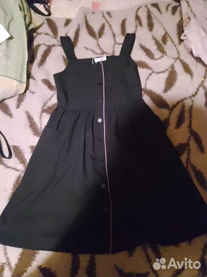 Сарафан синий