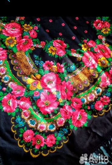 Павлопосадские платки цена за два